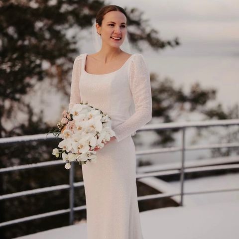 brudekjole Drew Madi Lane bridal (havfrue/vinterbrud/sommerbrud/brud/slep/