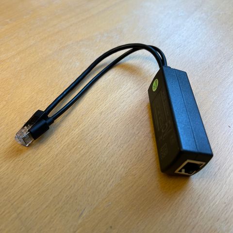 POE to Micro USB 5V/2.4A splitter