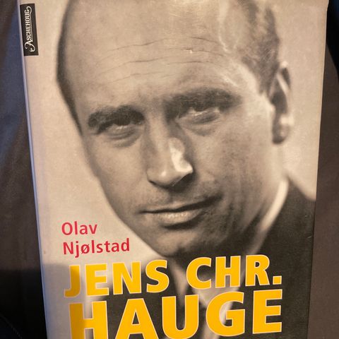 Bok Jens Christian Hauge, Fullt og Helt. Olav Njølstad