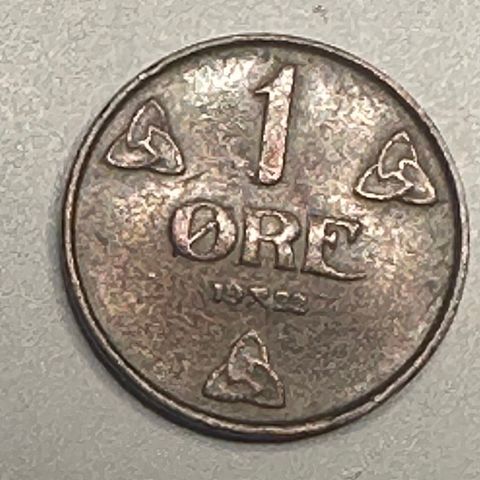 1 øre 1922. (2222 V)