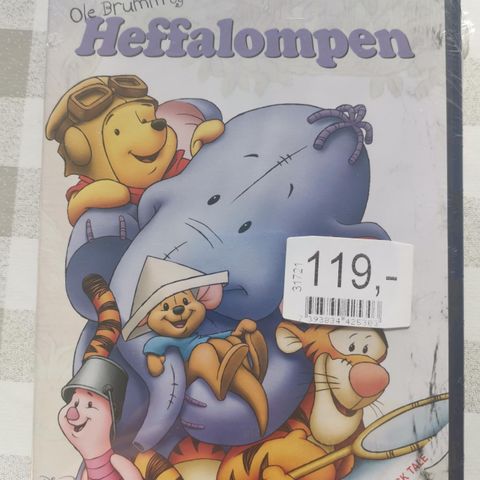 Ole Brumm og Heffalompen (DVD, i plast, norsk tale)