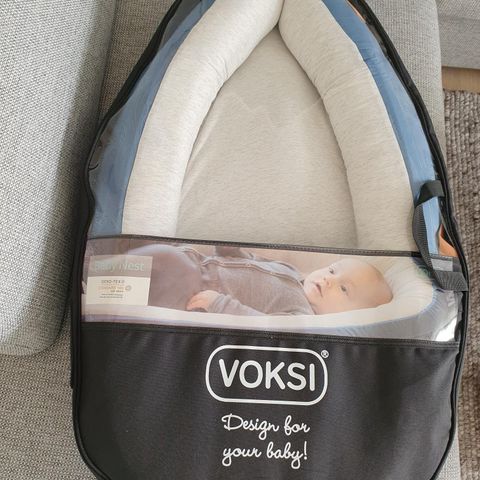 Voksi babynest lys blå