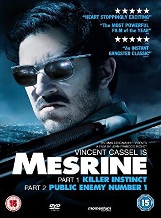 2 dvd serier, Jericho ses.2 og Mesrine, kr.70,- for begge