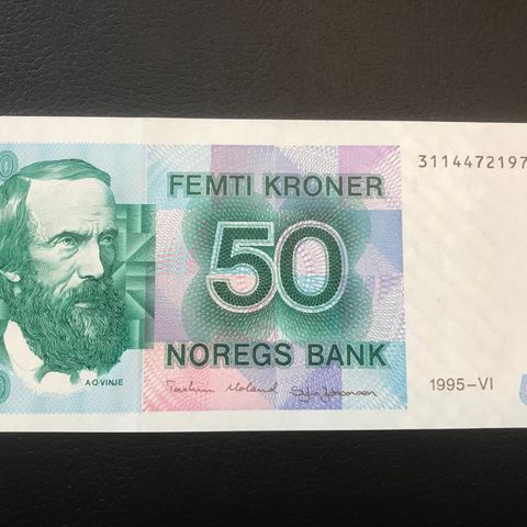 50 kroner 1995 Kv0