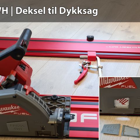 Anti-tipp & annet tilbehør til Milwaukee M18 FPS55 Dykksag & Linjal