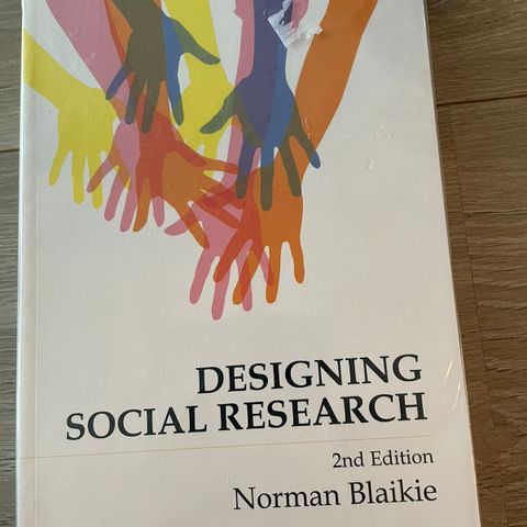 Lærebok kvalitativ metode - designing social research