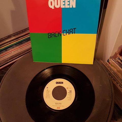 Queen back chat/staying power 7", 45rpm