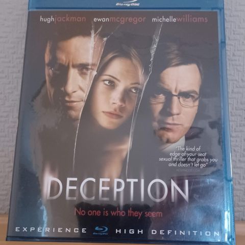 Deception -  Thriller / Mystikk (BLU-RAY)