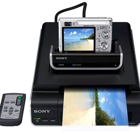 Sony DPP-FPHD1 Photo Printer inkl. 100 fotoark kr. 300.-