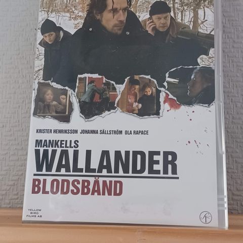 Wallander 11 - Blodsband - Krim TV-serie (DVD)