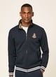 Hackett Zip-up sweatshirt with crests