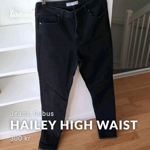 Ny Hailey high waist jeans, Cubus. Stor M/liten L
