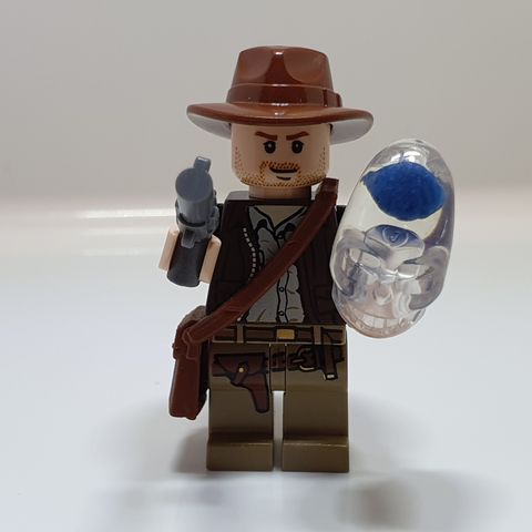 LEGO Indiana Jones (iaj001) - Med veske, pistol og Crystal Skull