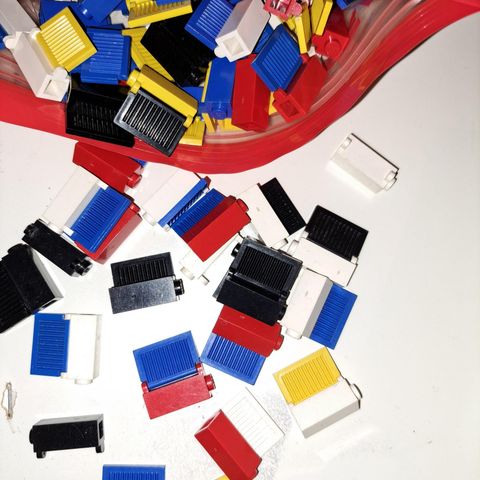 Lego vindu deler 70 tallet