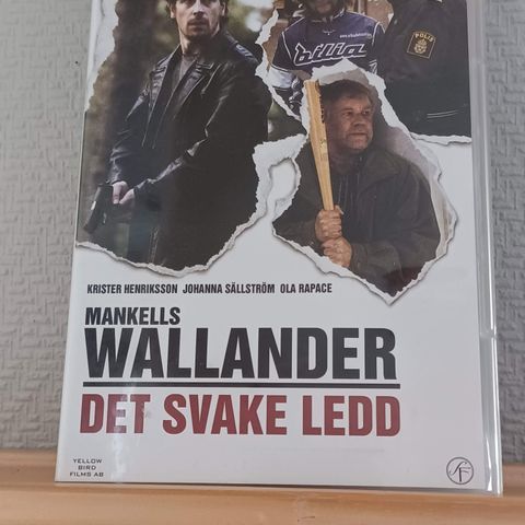 Wallander 06 - Det svake ledd - Krim (DVD)