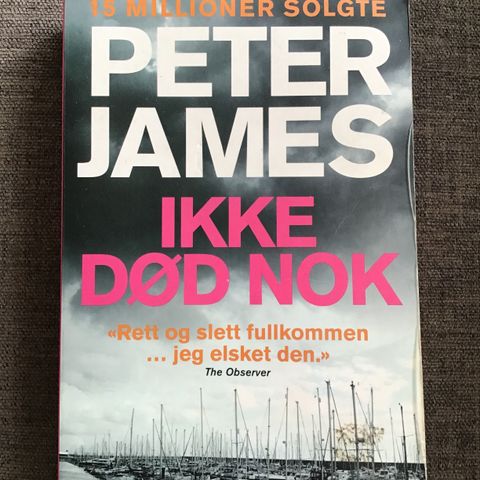 Pocketbok: Peter James, Ikke død nok