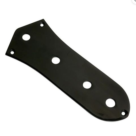 Jazz Bass control plate black