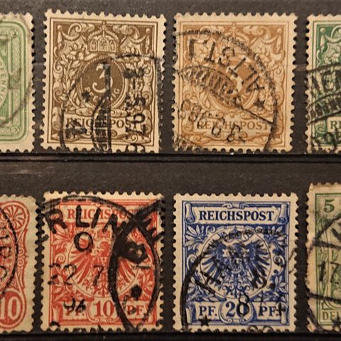 TYSKLAND: Das Reich, 1875-1902 / T1-353  x