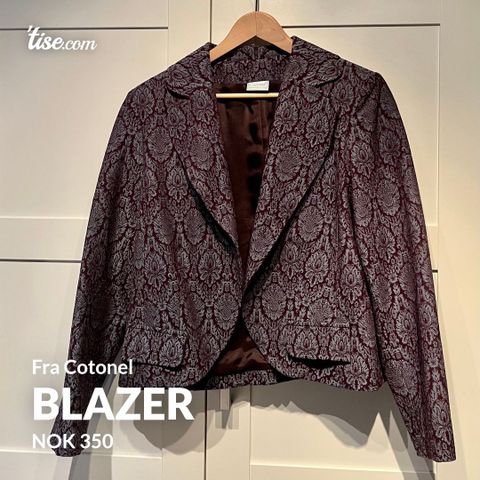 Vintage blazer fra Cotonel