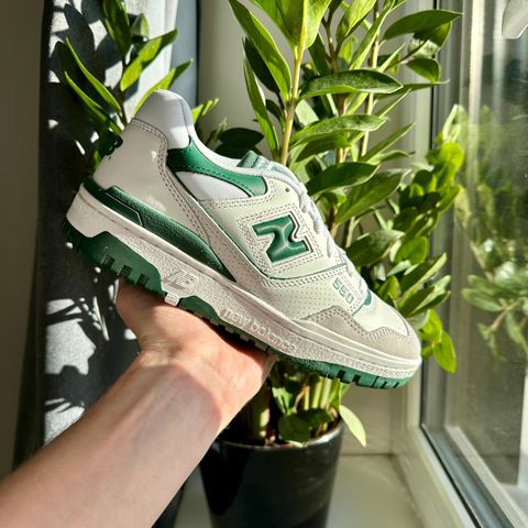 New Balance 550 Green White