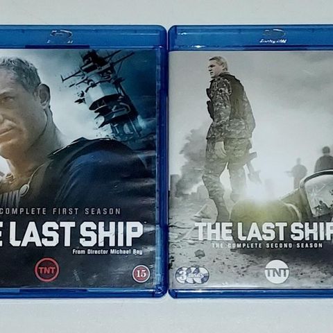 5 BLU RAY.THE LAST SHIP.THE COMPLETE FIRST & SECOND SEASON.