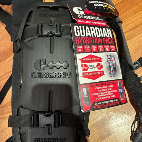 Geigerrig guardian hydration pack