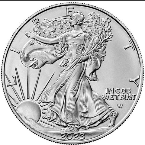 2023 Silver Eagle 1 OZ sølv