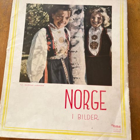 Norge i bilder, gammel bok