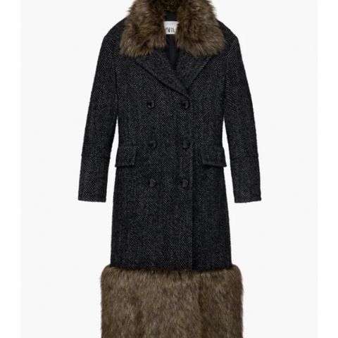 Zara A/W 2021 Collection: 10 kåpe i ullmiks med faux fur S