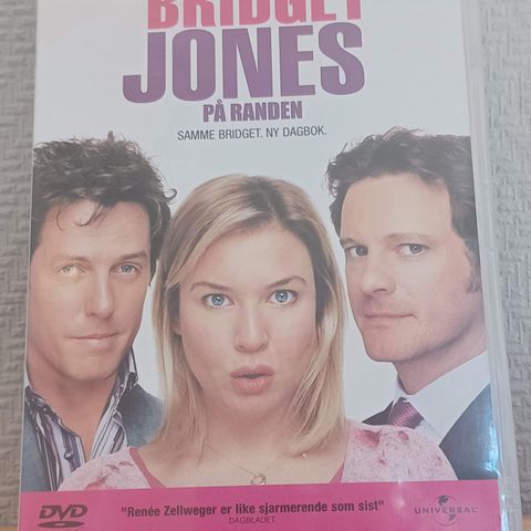 Bridget Jones: På randen - Komedie (DVD) – 3 filmer for 2