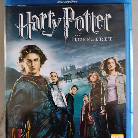 Blu-ray. Harry Potter og ildbegeret. Norsk tekst.