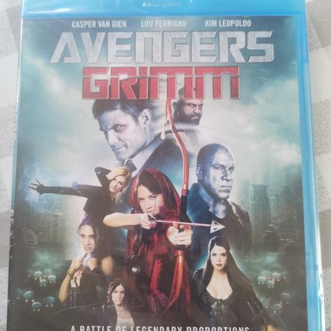 Avengers Grimm (Blu-ray, ny i plast)