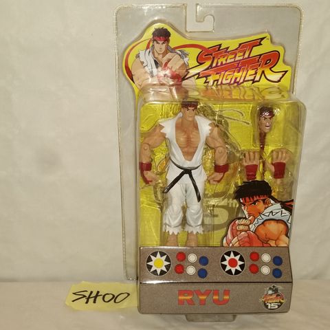 NY/UÅPNET RYU figur - Street Fighter - Round 1 (2004) - SOTA Toys / Capcom