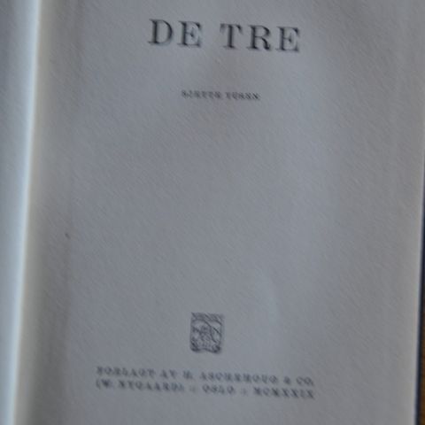 DE tre. Kari Gløersen