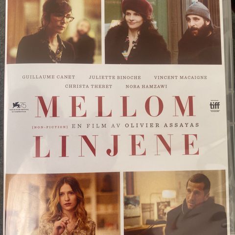 Mellom linjene (Norsk tekst) Dvd