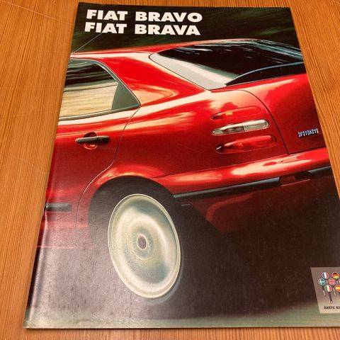 BILBROSJYRE - FIAT BRAVO/FIAT BRAVA - 1996