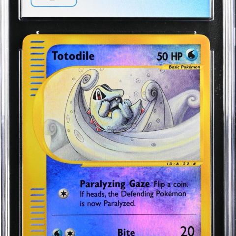 Pokémon - CGC Mint 9 - Totodile