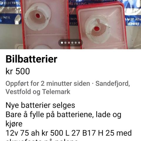 Nye batterier