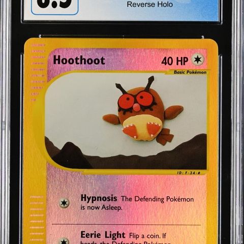 Pokémon - CGC  8.5 - Hoothoot