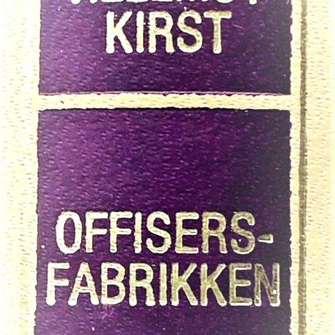 Hans Hellmut Kirst: "Offisersfabrikken"