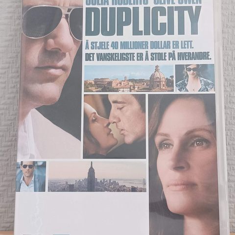 Duplicity - Romantikk / Komedie / Krim (DVD) – 3 filmer for 2