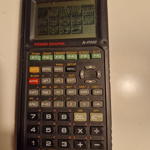 Casio fx-9750G kalkulator