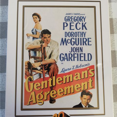 Gentleman's Agreement (DVD 1947, i plast)