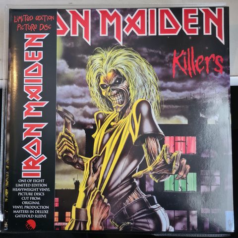 Iron Maiden  -Frakt 99,- Norgespakke! tar 3 dager! + 2500 Lper!