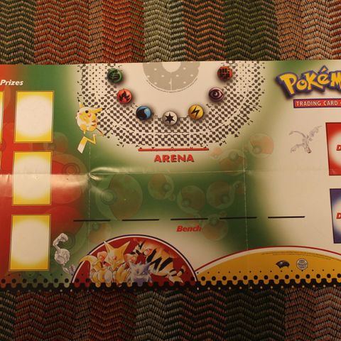 Pokémon playmat fra base set 2