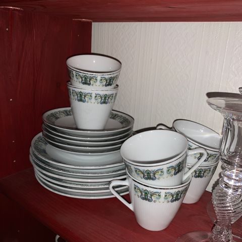 coffee tableware kaffeservise 6 pers all for kr 100