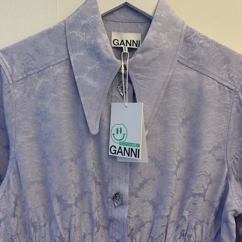 Ganni bluse str 40