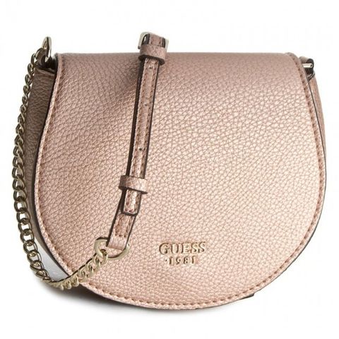 New GUESS mini saddle crossbody bag