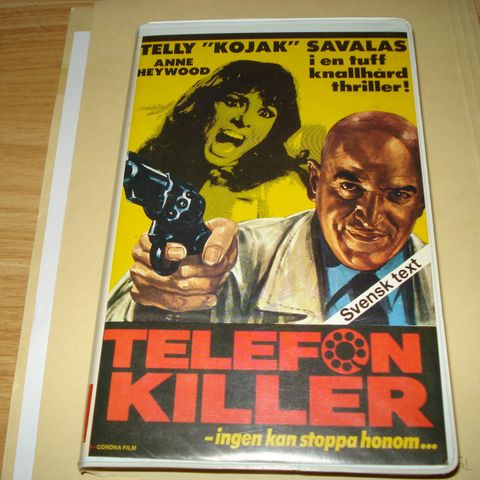 Telefon Killer (1972). BIG BOX, VHS.