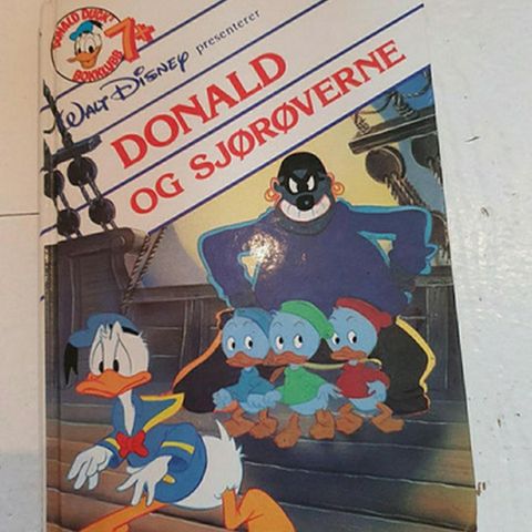 Bok - Donald og sjørøverne